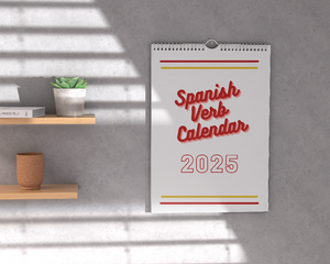 Spanish Verb Calendar